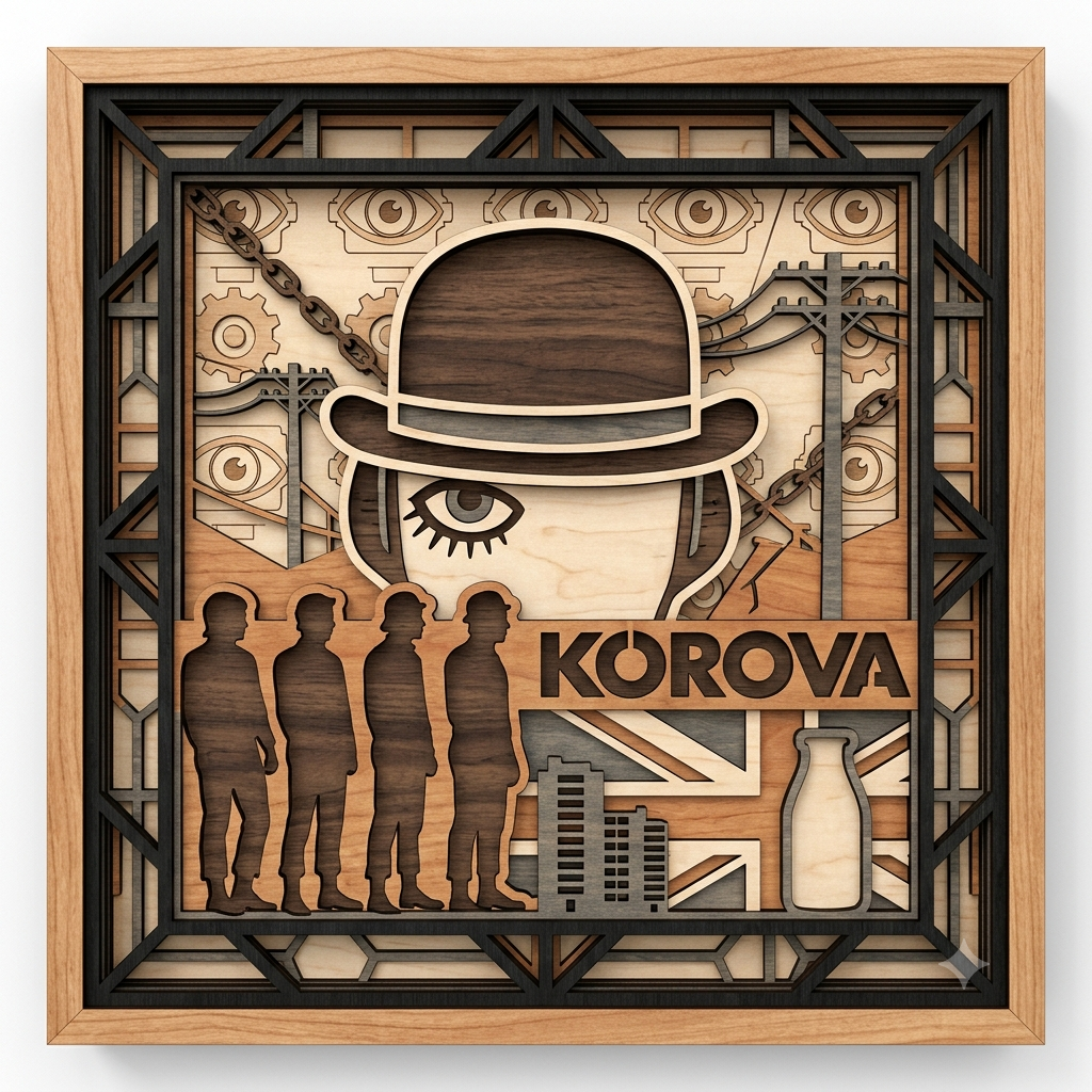 A Clockwork Orange Layer Art SVG Files